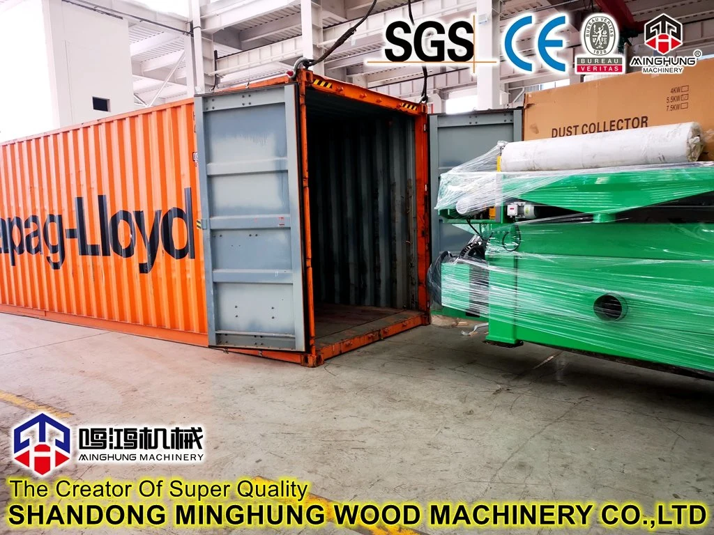 Hydraulic Woodworking Veneer Plywood Hot Press Machine with Automatic Loader and Unloader