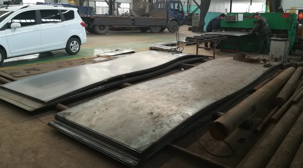 Shearing Machine Processing Accurate Size Square Steel Plates