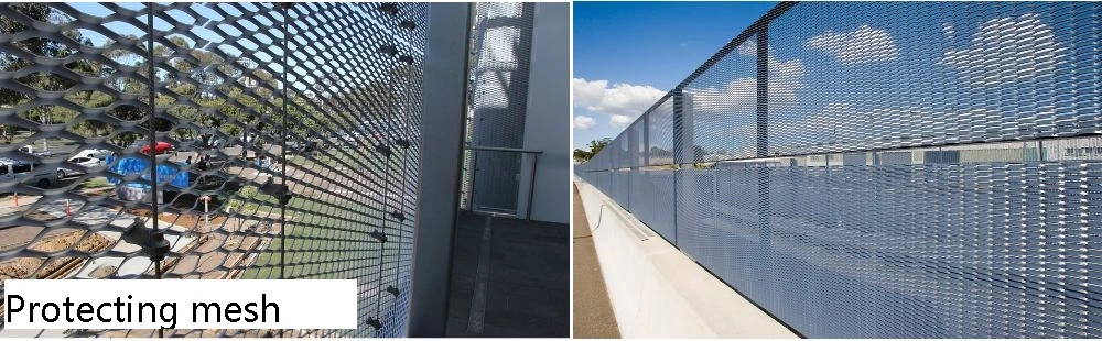 Powder Coated Aluminium Perforated Metal Sheet Mesh Screen