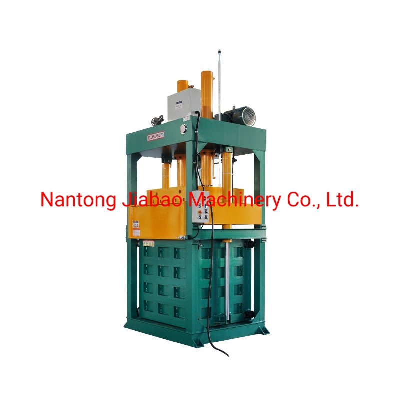 Large Sized Dedicated Hydraulic Power Baler Machine Vertical Packing Press Secondhand Clothes/Used Rags/Textiles/Cloths for Recycling Business and Reselling CE