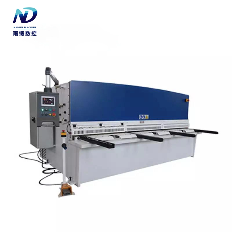 Affordable Price 4/6/8/10/12/16/20 mm Automatic High-Precision CNC Hydraulic Swing Beam Guillotine Plate Shearing Machine with CE SGS ISO Certification