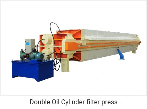 Automatic Industrial Hydraulic Sludge Chamber Filter Press with Washing system