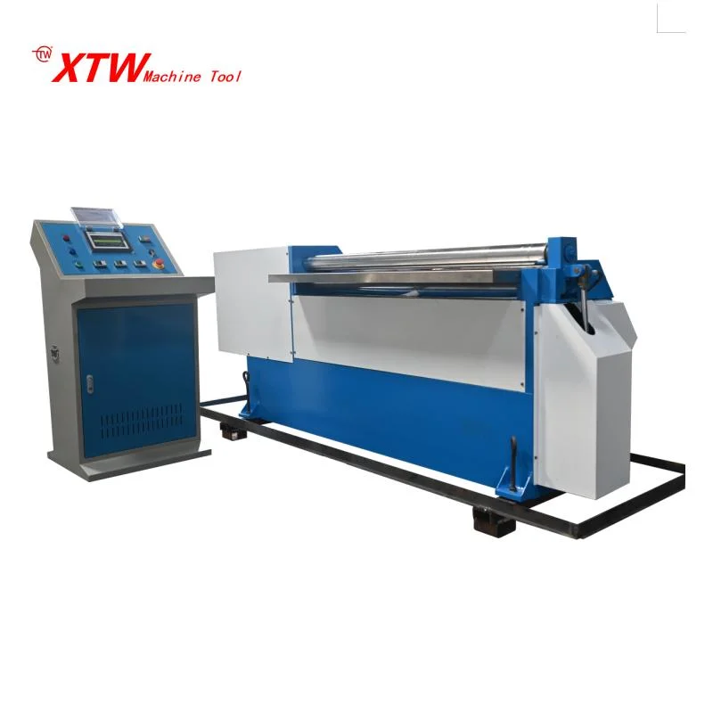 CNC Mechanical Asymmetric Three-Roll Plate Rolling Machine