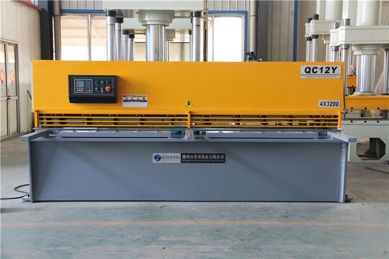 QC12Y CNC Hydraulic Shearing for Steel Sheet Metal Cutting