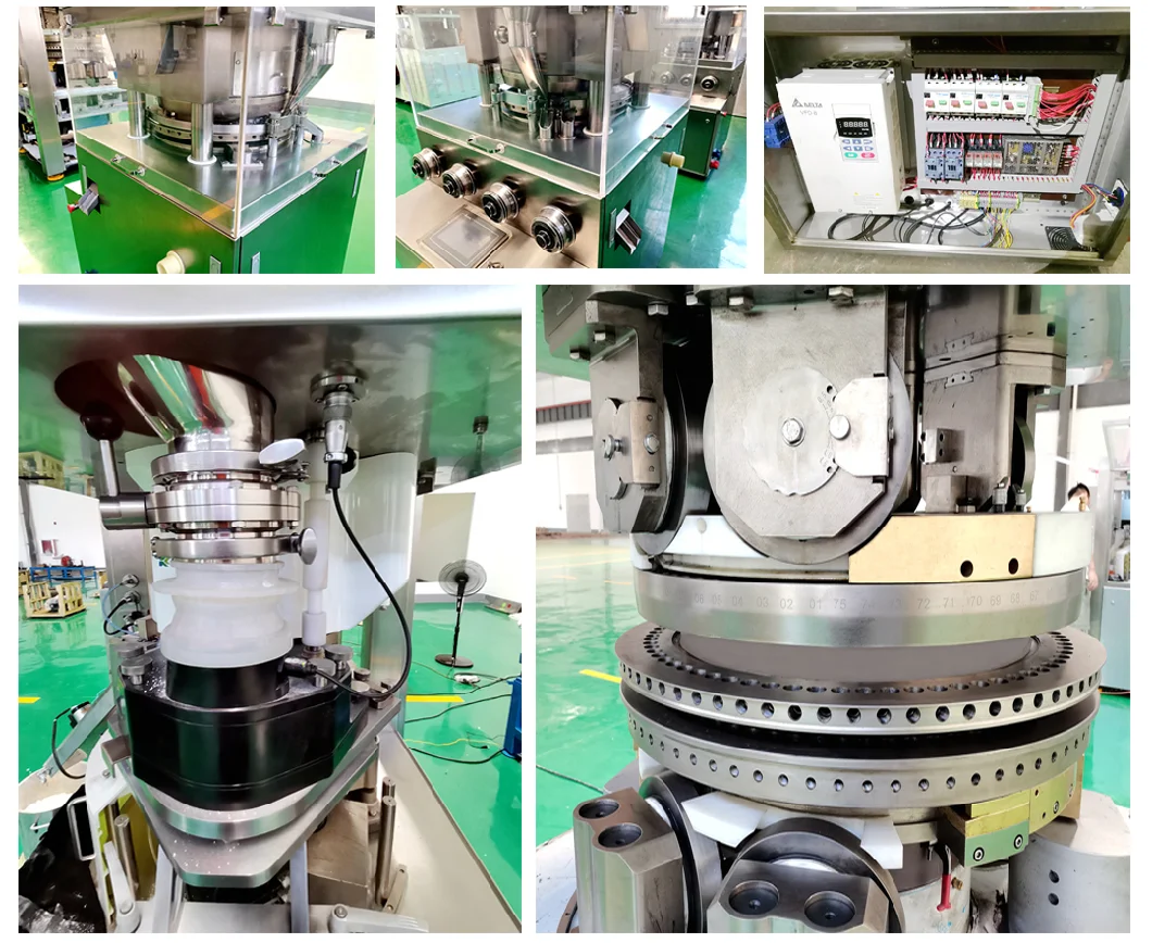 Gzp75/2 Large-Scale Industrial Automatic Salt Licking Hydraulic Rotary Tablet Press