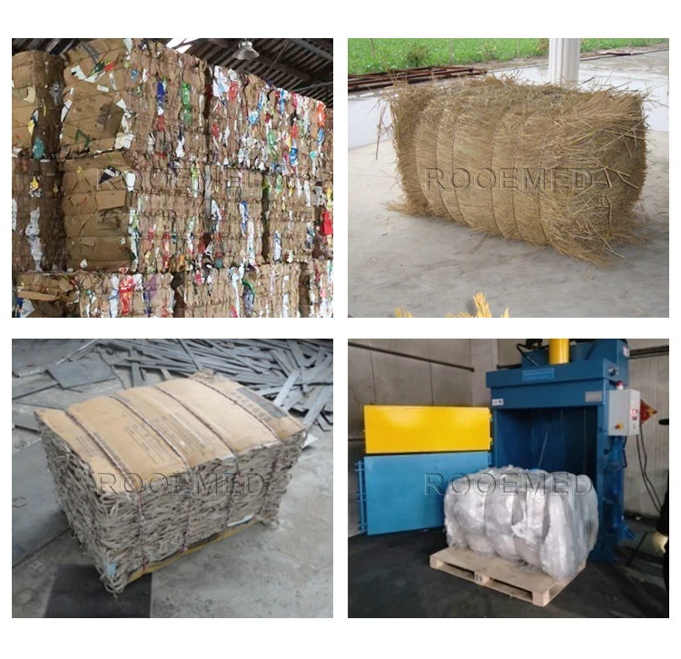 Small-Scale Hydraulic Baling Press Machine Medical Waste Baler for Hospitals, Clinics, Cssd