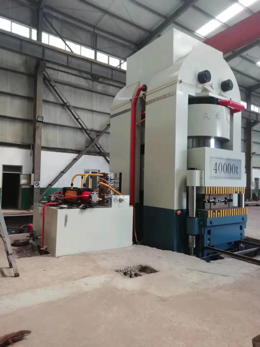 40000t Hydraulic Press for Plate Heat Exchanger Manufacturing