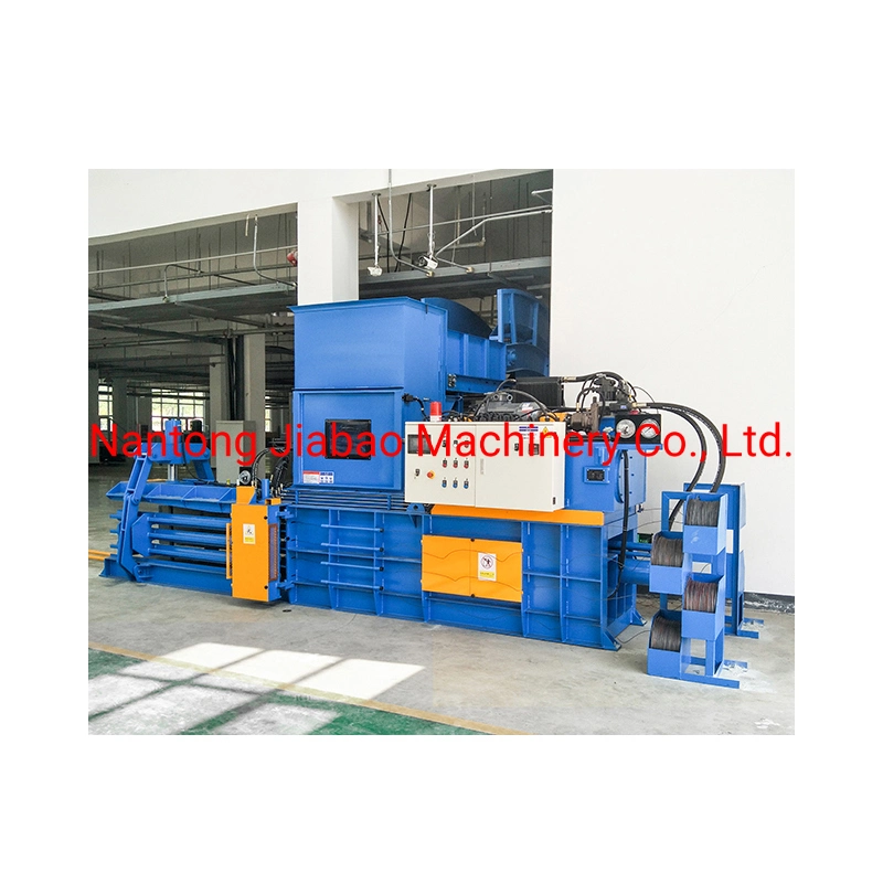 China Golden Supplier Baler Manufacturer of Full Automatic Hydraulic Press UK Standard Baler Machine for Packing Waste Plastic Bottles/Carton/Corrugated Box/Occ