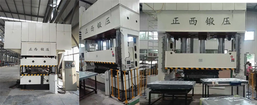 3000 Ton Zhengxi Customized Metal Door Skin Embossing Hydraulic Press Machine