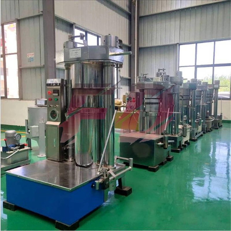 Stainless Steel Mobile Peanut Sesame Olive Hydraulic Oil Pressing Equipment