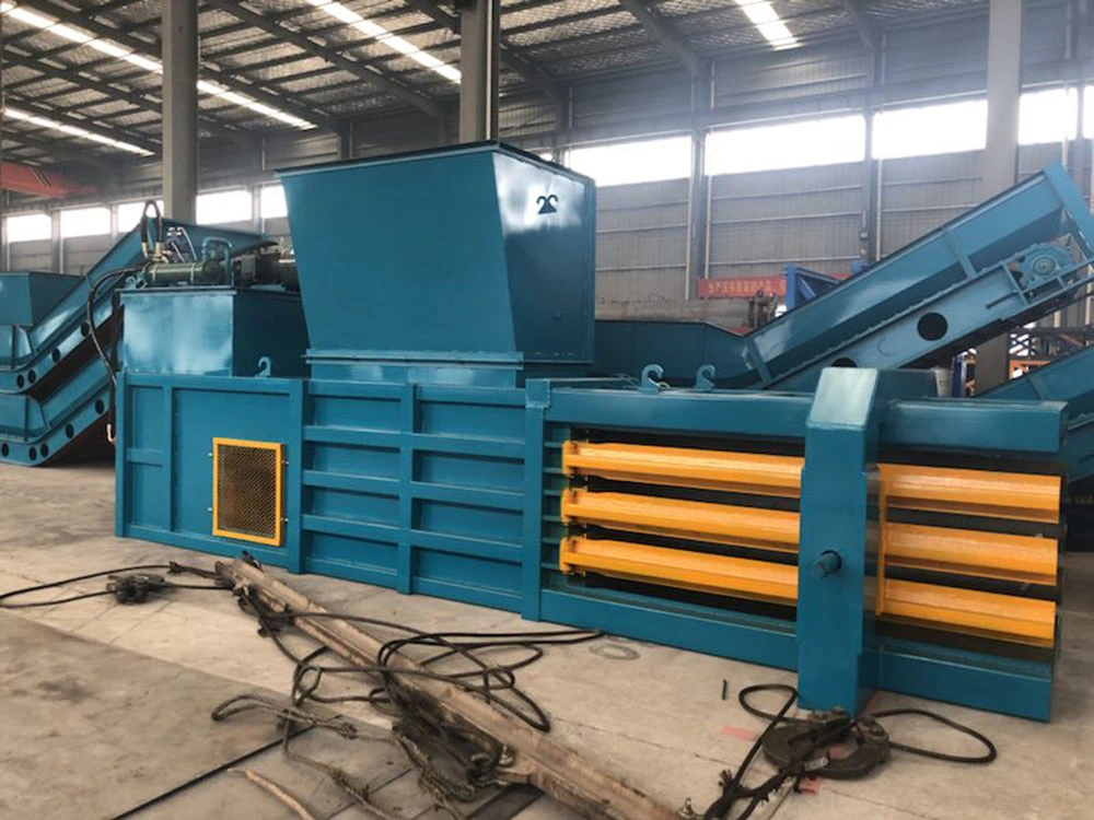 Hydraulic Baling Press Machine Horizontal Cardboard Baler Cotton Baling Press for Sale