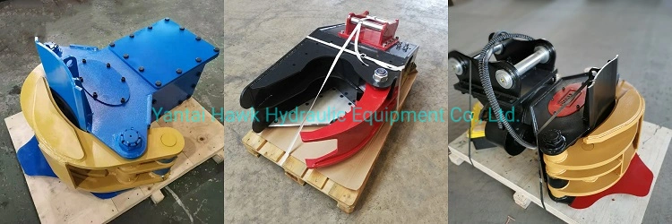 Hydraulic Tree Shear Mini Excavator Tree Shear for Sale