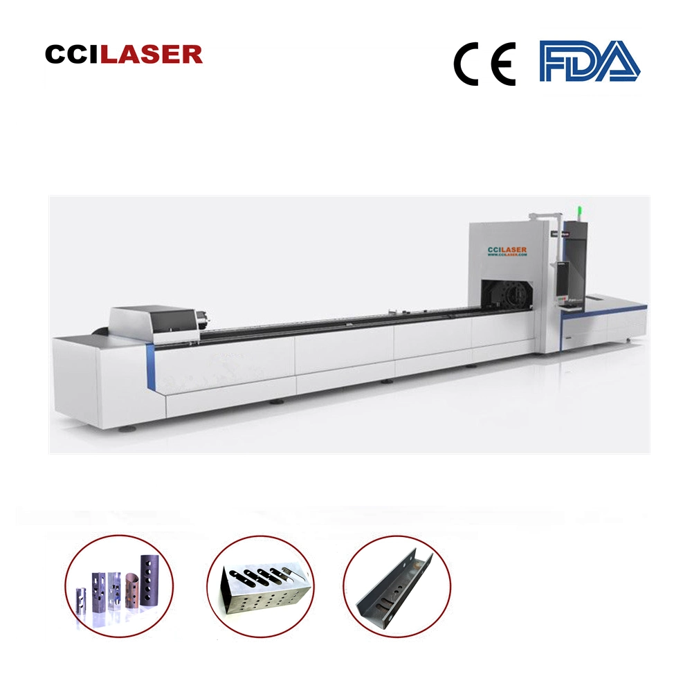 Best Quality Automatic Metal Tube Laser Cutting Machines Fabrication Pipe Tube Laser Cutter Price