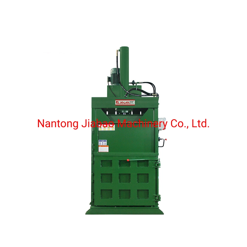 Jewel Brand Factory Supply Cheap Manual Valve Control Vertical Hydraulic Used Cardboard Press Waste Paper Compactor Plastic Baling Machine Price