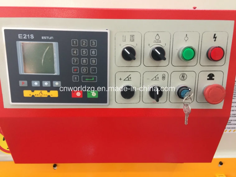 Hydraulic Power Nc Control Sheet Metal Cutting Guillotine