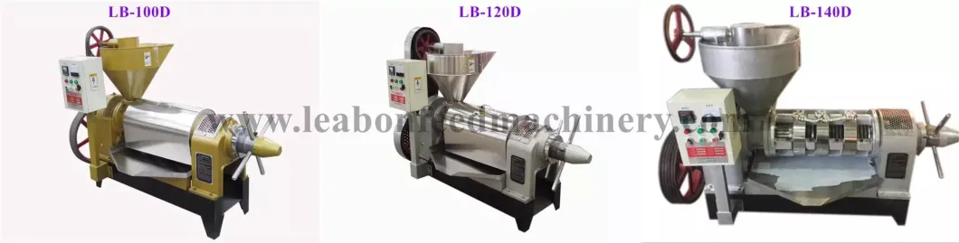 100-200kg/Hour Soybean Oil Press Machine Price Hot Press Castor Oil Hydraulic Mini Oil Press Machine in Homely