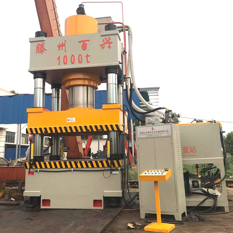 1000 Tons Fast Hydraulic Press Fast Metal Punching Machine