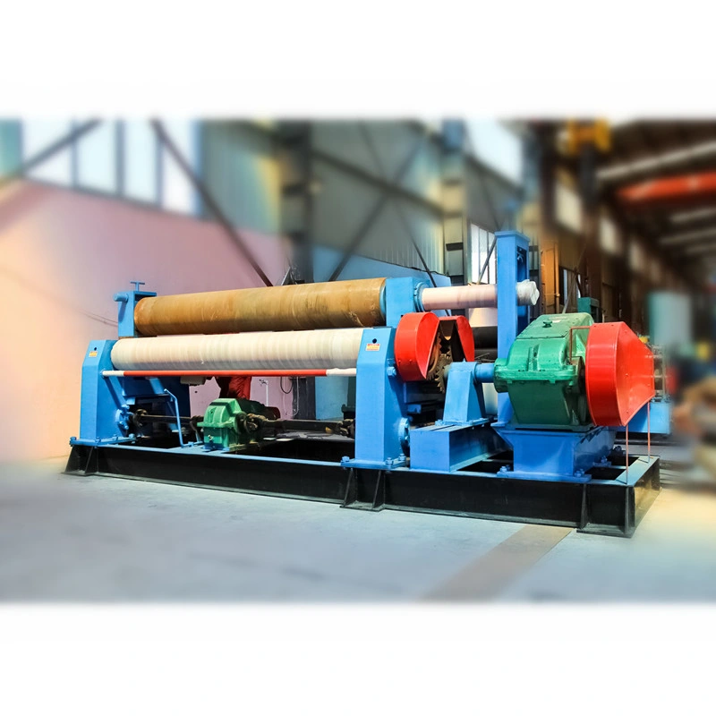 W11-6*2000mm Series Mechanical Type 3 Rollers Rolling and Bending Machine/ Pipe Forming Machine/Sheet Metal Bending Machine