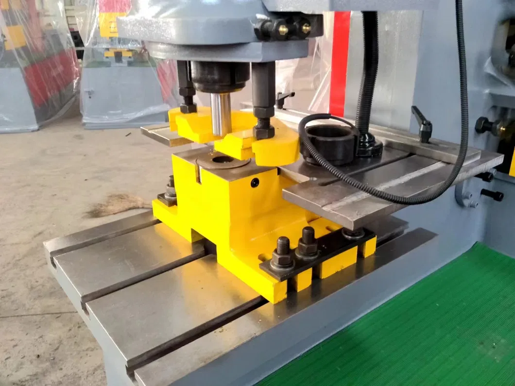 7.5kw Normal Sumore Angle Iron Cutting Shearing Mechanical Hydraulic Ironworker Machine in China