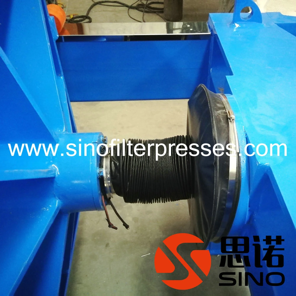 Pressure Hold Hydraulic Controlled Automatically Pull Plate Recessed Filter Press