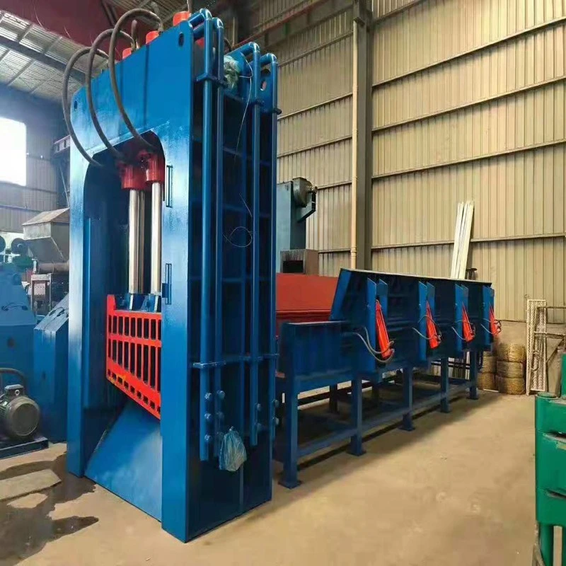 350t to 2500t Heavy Duty Hydraulic Gantry Guillotine Shear Waste Metal Scrap Cutting Machine Guillotine Scissors