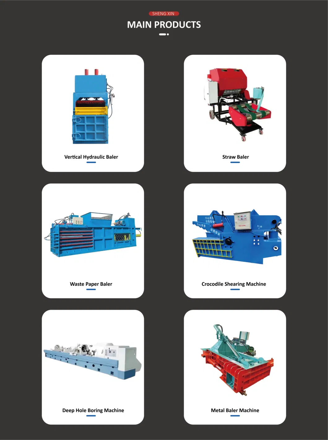 OEM Automatic Hydraulic Horizontal Baler Press for Plastic Cardboard Bales