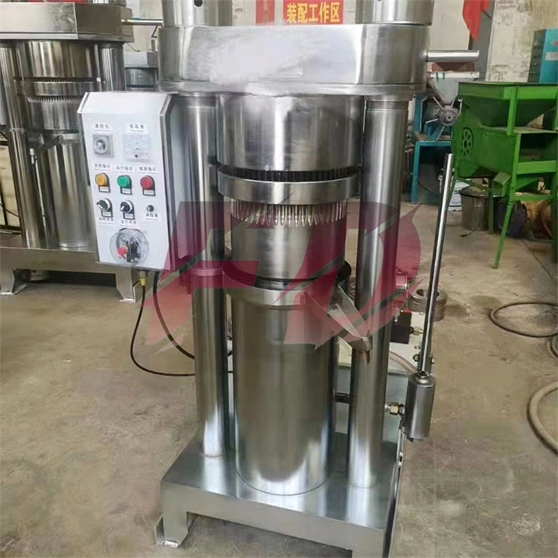 Stainless Steel Mobile Peanut Sesame Olive Hydraulic Oil Pressing Equipment