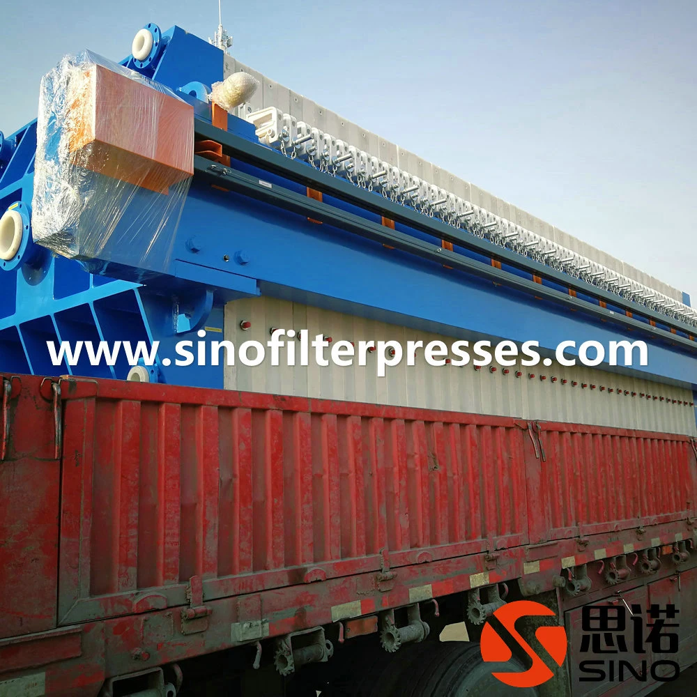 China Hydraulic Automatic Gasketed Recessed Plate Filter Press Price