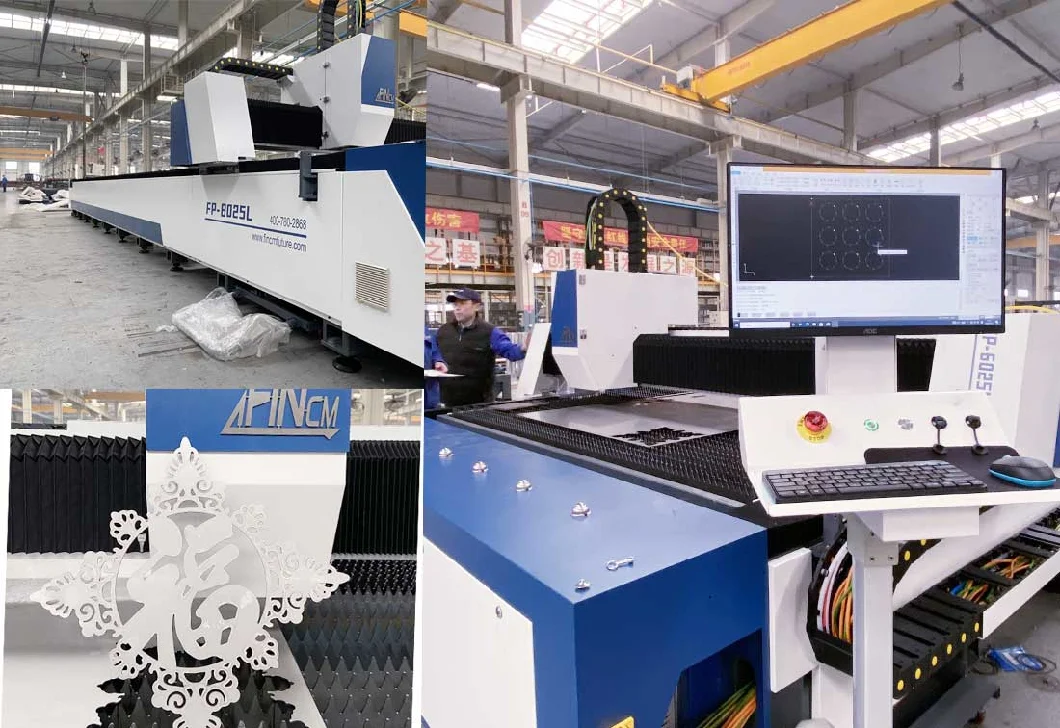 Metal Steel High Precision CNC Cut Equipment Laser Cutting Machine with 2000W 6kw 2kw Desktop Type