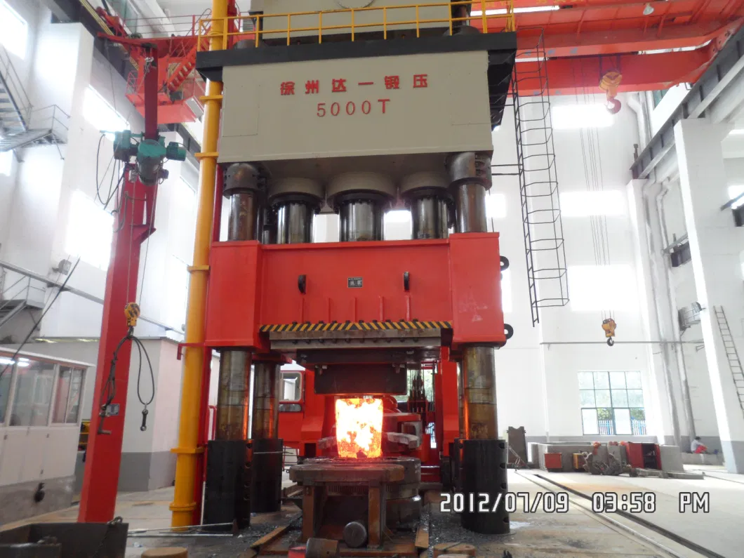 5000 Tons High Precision Fast Forging Hydraulic Press