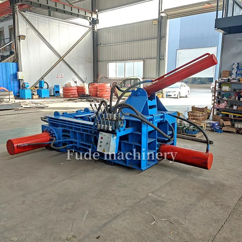 500 Ton Waste Car Hydraulic Press Scrap Steel Hydraulic Briquette Machine