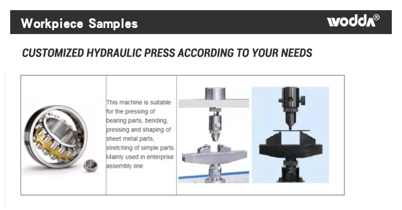 C Frame Portal Frame Series Single Arm Rail Hydraulic Press