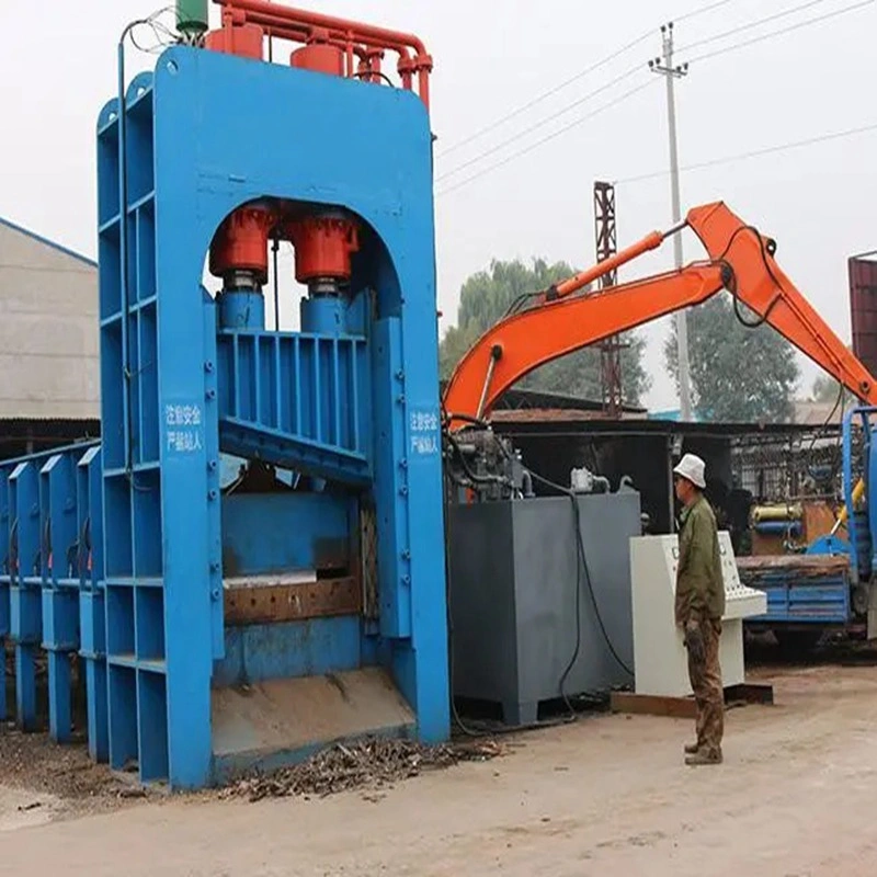 Metal Scrap Gantry Guillotine Shear Iron Plate Hydraulic Cutting Machine Metal Fabrication Gantry Scissors