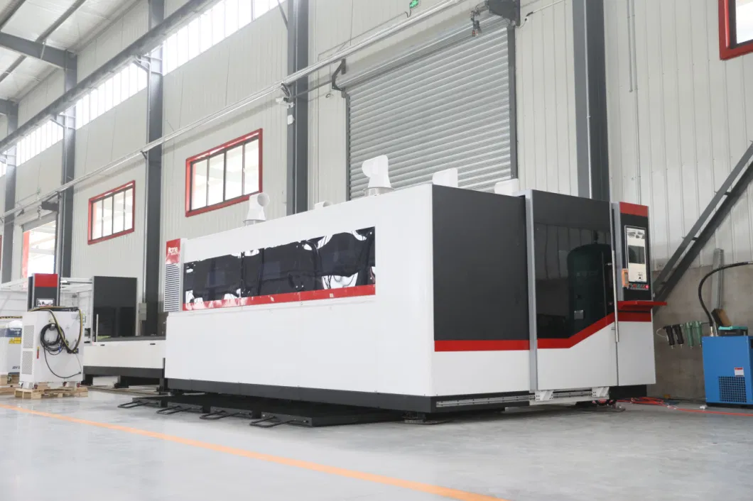 12kw Metal CNC Fiber Laser Cutting Machine 1000W 1500W 2000W 3000W 4000W 6000W for Carbon Seel Stainless Steel Aluminium Sheet Plate