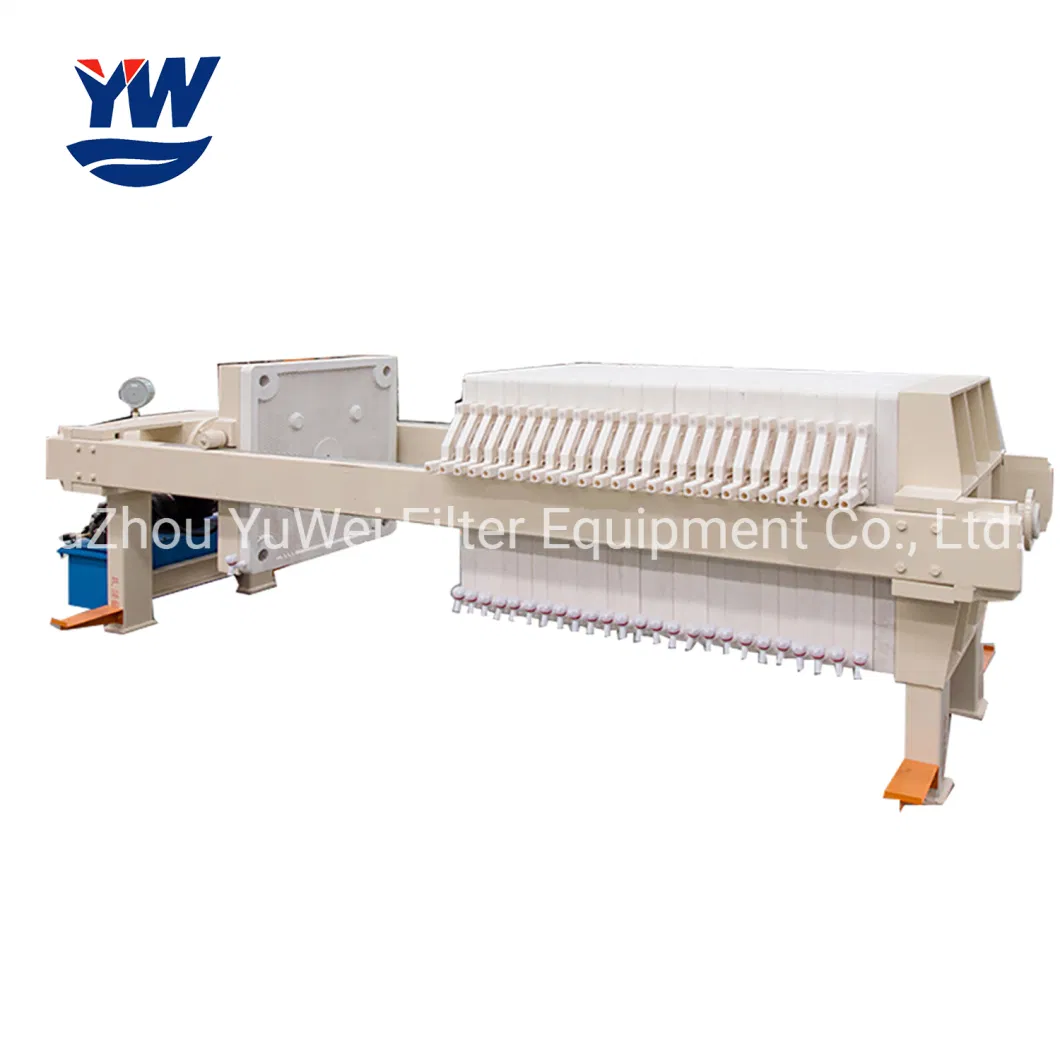 Automatic Industrial Hydraulic Sludge Plate and Frame Chamber Filter Press Equipment Clay