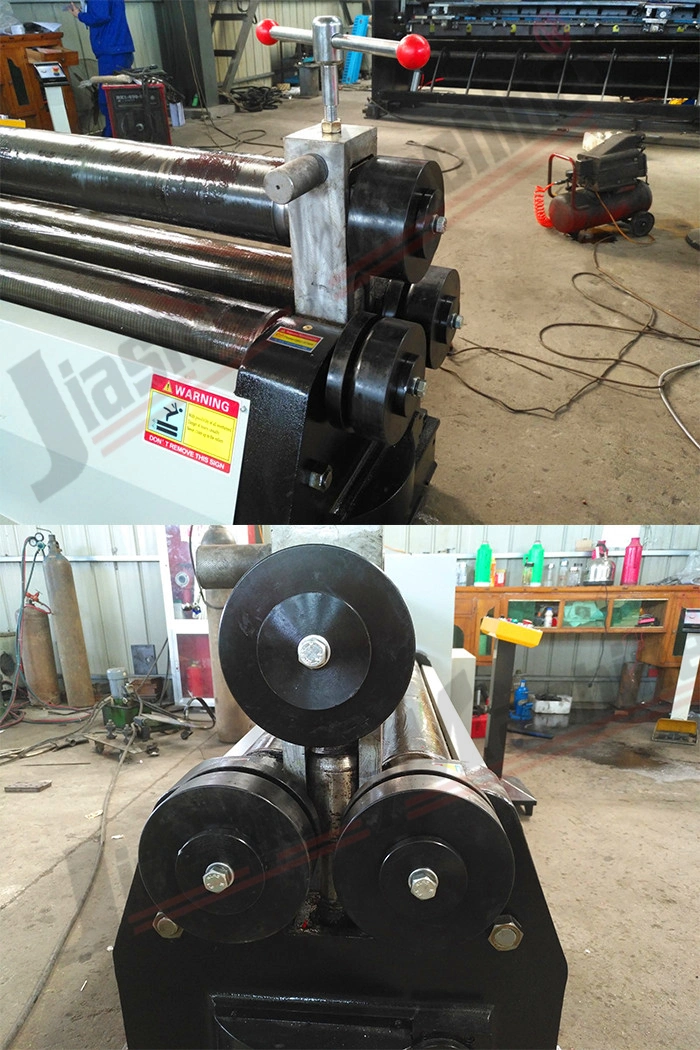 Hydraulic Automatic 3 Rollers Mechanical Plate Rolling Bending Machine