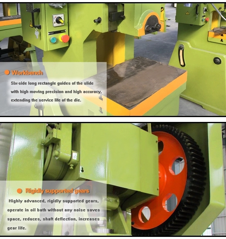 Mechanical Punch Machine High Productivity Punching Power Press Machine for Sheet Metal Forming