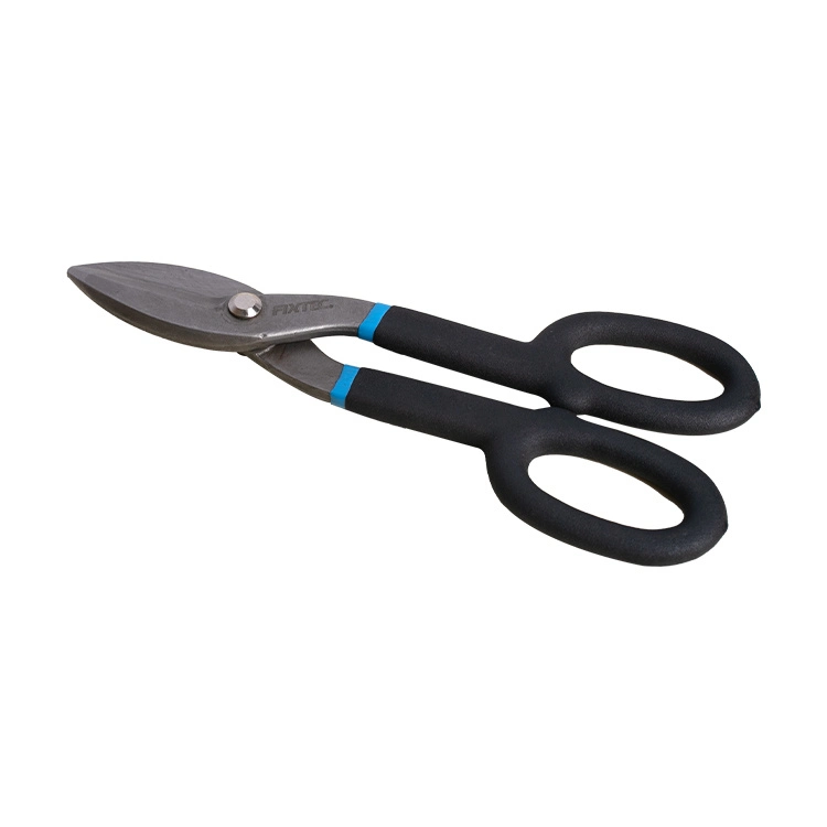 Fixtec 10&quot;/12&prime;&prime; Hand Tools Carbon Steel PVC Handle Tin Snip