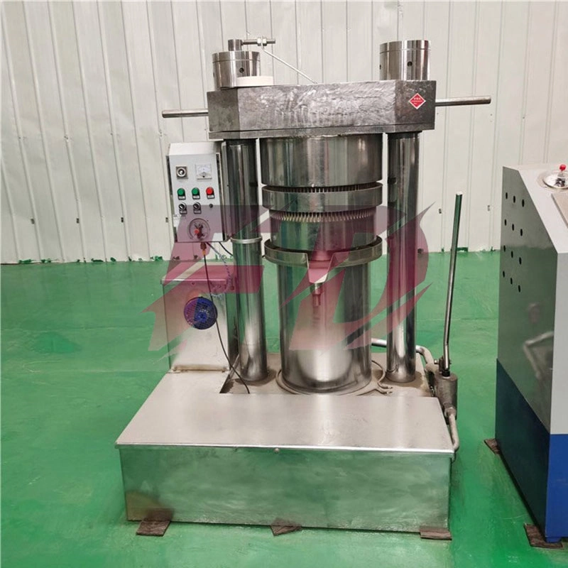 Vertical Hydraulic Oil Press, Tea Seed Pressing Equipment, Mobile Vehicle Mounted