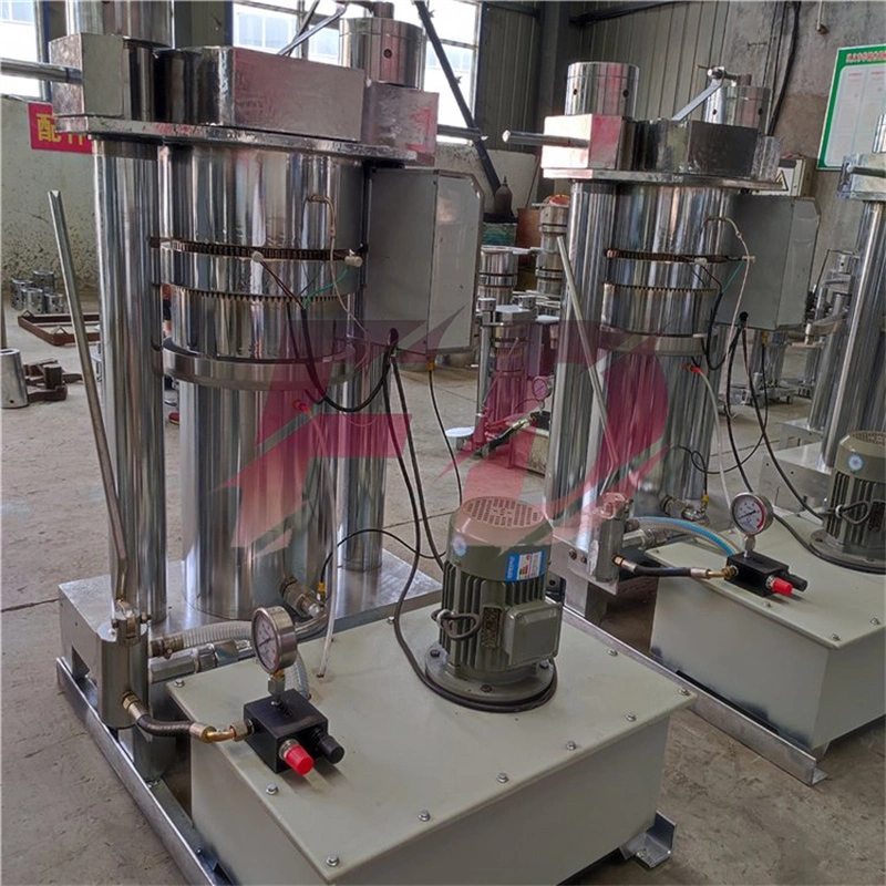 Vertical Hydraulic Oil Press, Tea Seed Pressing Equipment, Mobile Vehicle Mounted