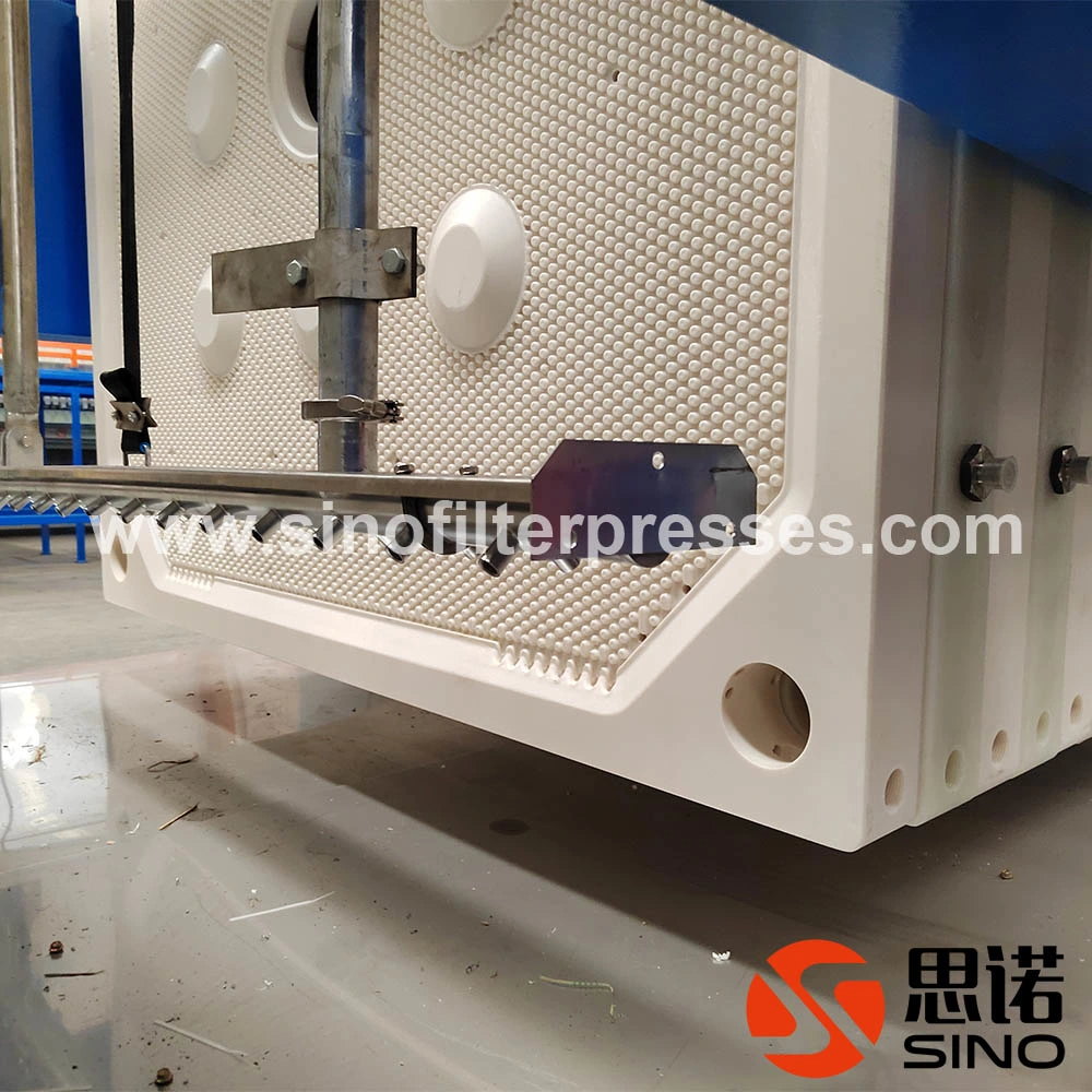 Automatically Plate Pulling Membrane Filter Press with Drip Tray