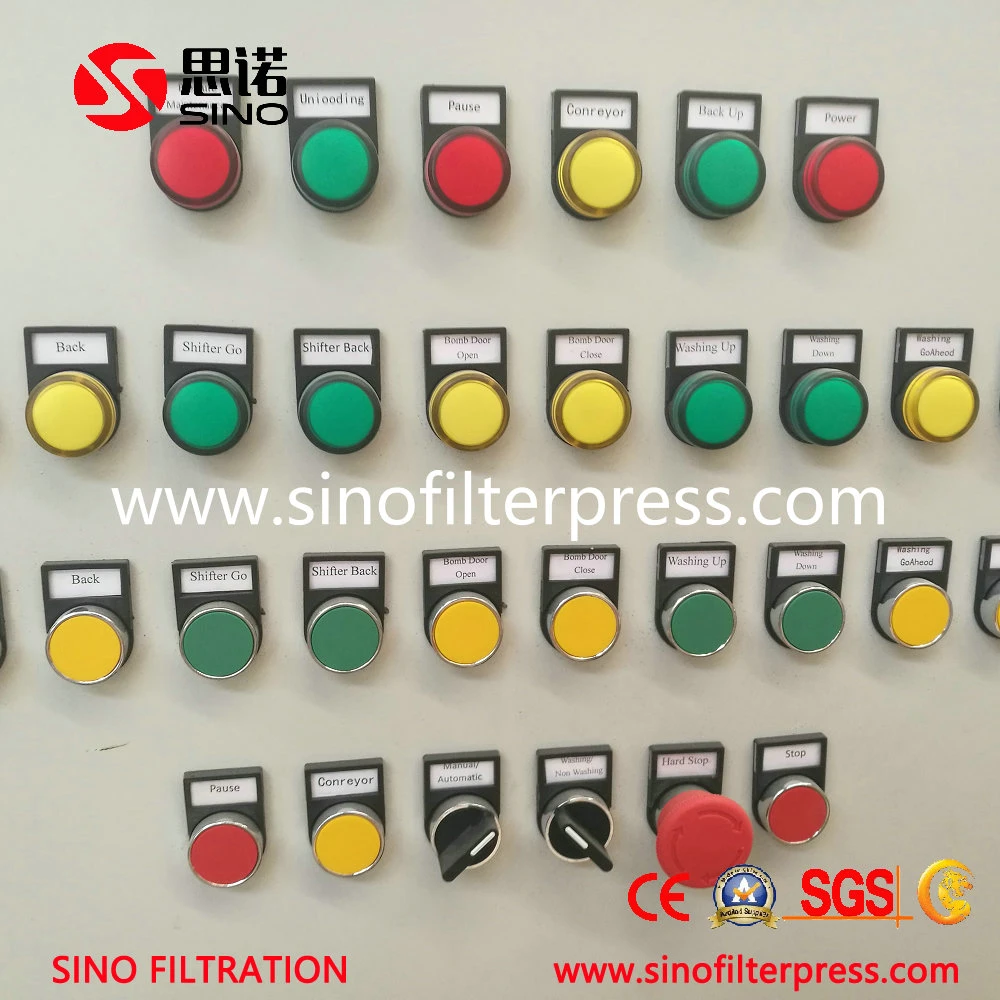 China Automatic Hydraulic PP Membrane Plate Filter Press