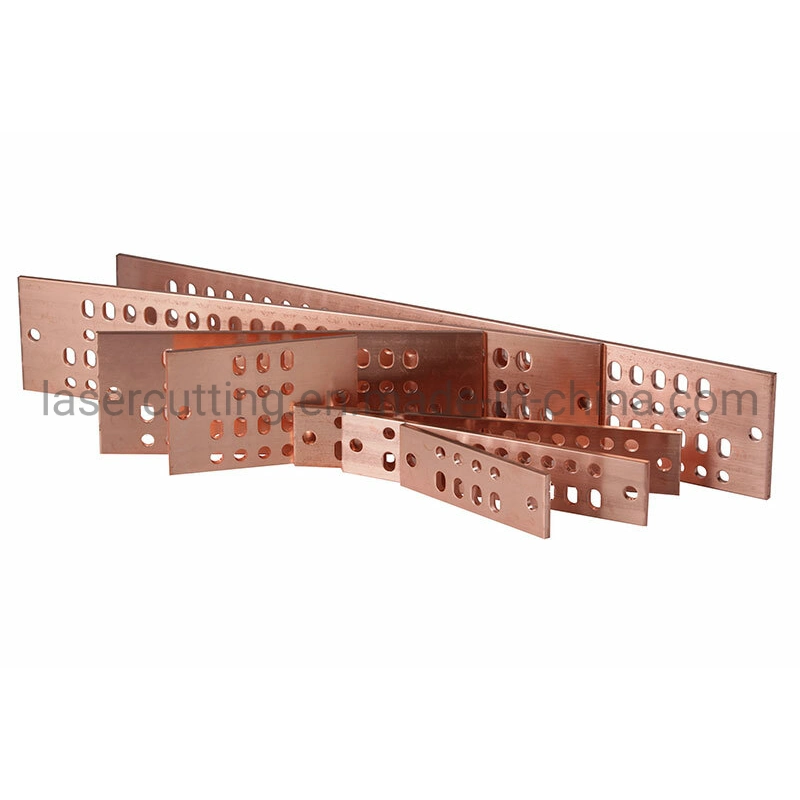 China Sheet Metal Fabrication Factory Supply Laser Cutting Copper Bus Bar