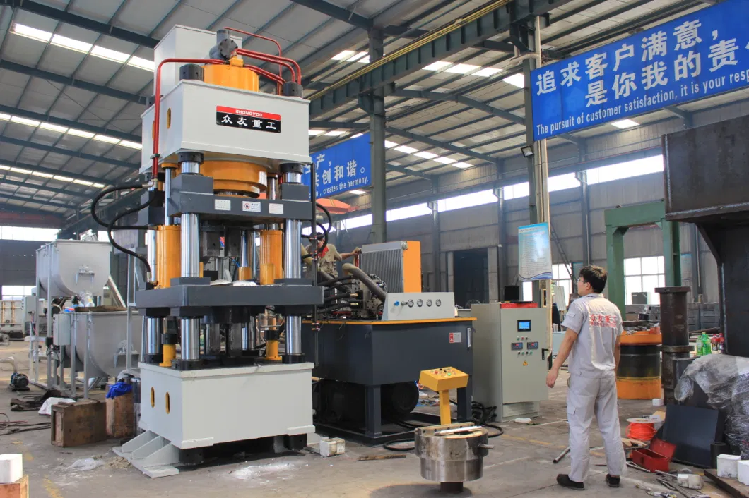 China Quality 800 Ton Hydraulic Press Machine for Animal Licking Salt Block Making