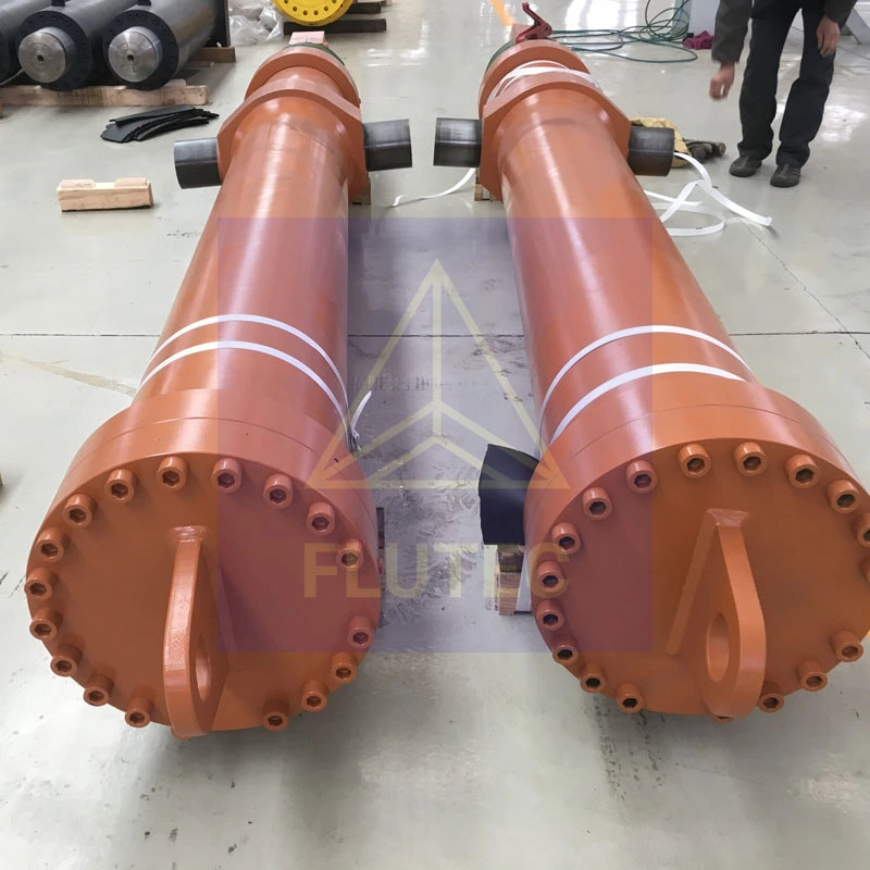 100% Pressure Testing Heavy Duty Press Hydraulic Cyllinder for Water Dam