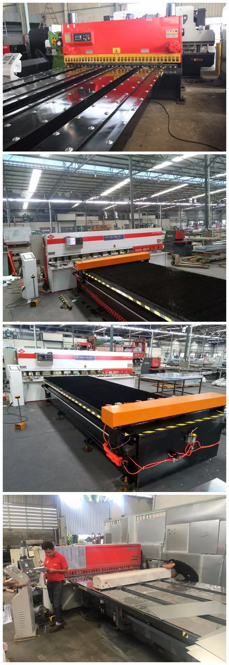 QC11y Sheet Metal Plate CNC Hydraulic Swing Beam or Guillotine Cutting Mechanical Shearing Machine