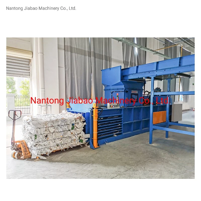 Jewel Brand Factory Supply CE Certified Semi Automatic Horizontal Hydraulic Press Machine 150 Ton for Waste Paper/Plastic Bottle/Plastic Film