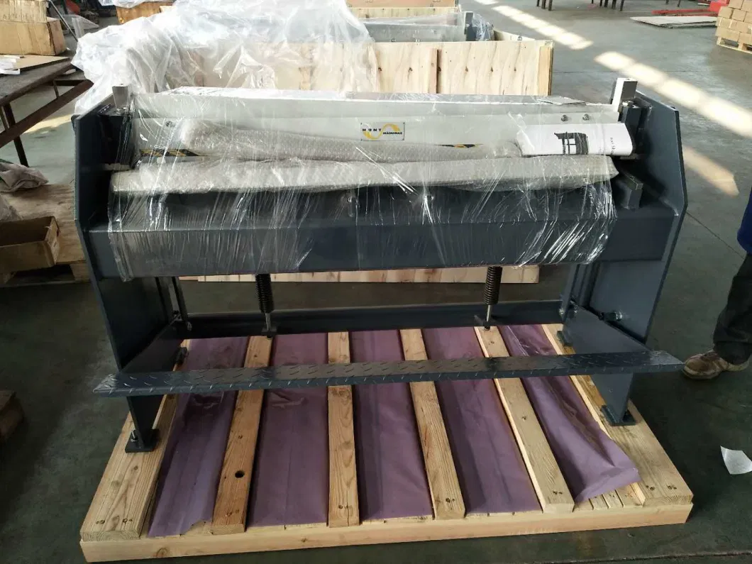 Electric Cutter Manual Sheet Metal Shear Small Guillotine Electric Shearing Machine for Cutting Steel Plate