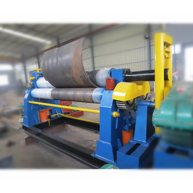 W11-6*2000mm Series Mechanical Type 3 Rollers Rolling and Bending Machine/ Pipe Forming Machine/Sheet Metal Bending Machine