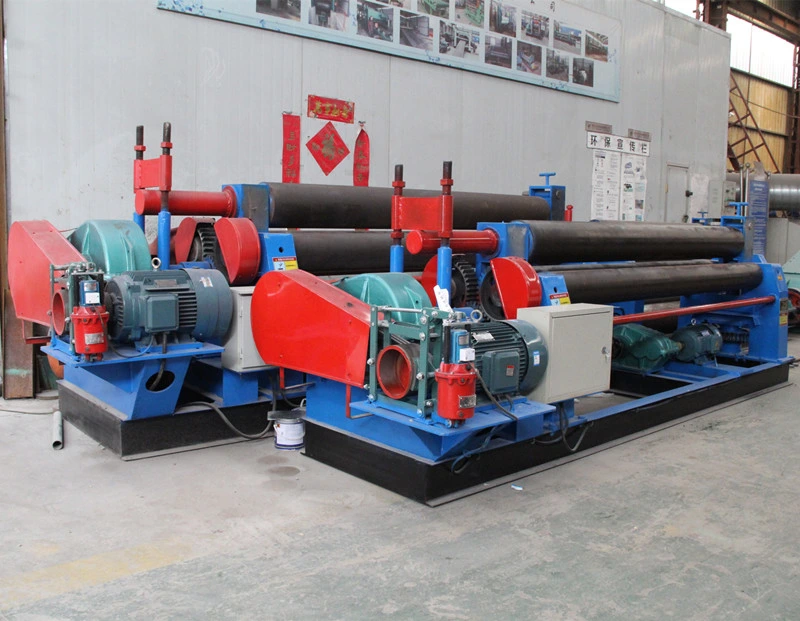 W11-6*2000mm Series Mechanical Type 3 Rollers Rolling and Bending Machine/ Pipe Forming Machine/Sheet Metal Bending Machine